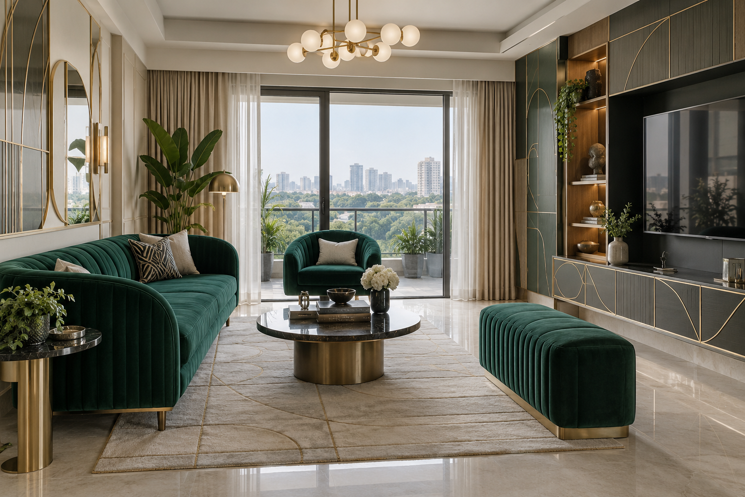 Art Deco Royal interior design concept