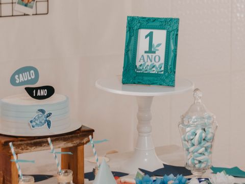 Illustrative celebration setting